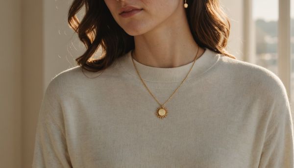 Collier soleil : les associations qui fonctionnent avec une tenue simple